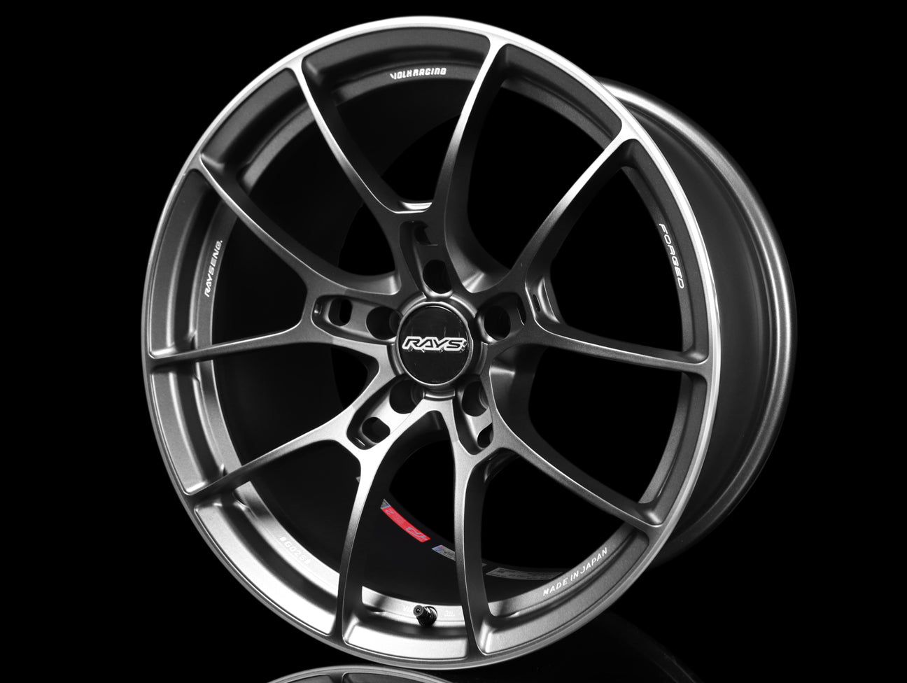 Volk Racing ZE40 Time Attack II Wheels - Matte Gunblack Redot 19x9.5 /  5x120 / +44