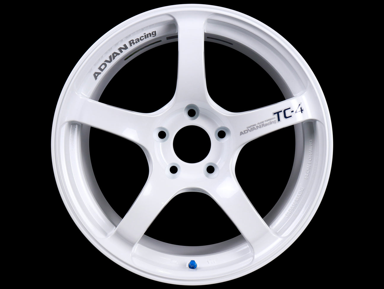 Advan Racing TC4 Wheels - White / 18x9.5 / 5x114.3 / +35 - JHPUSA