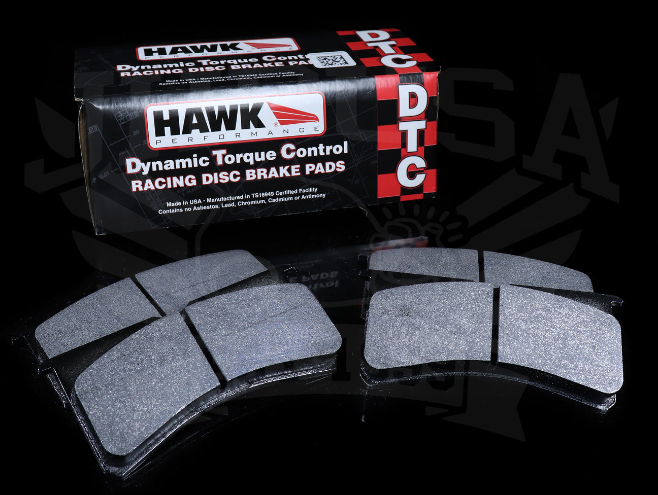Hawk DTC-60 Front Race Brake Pads - Integra / RSX - JHPUSA
