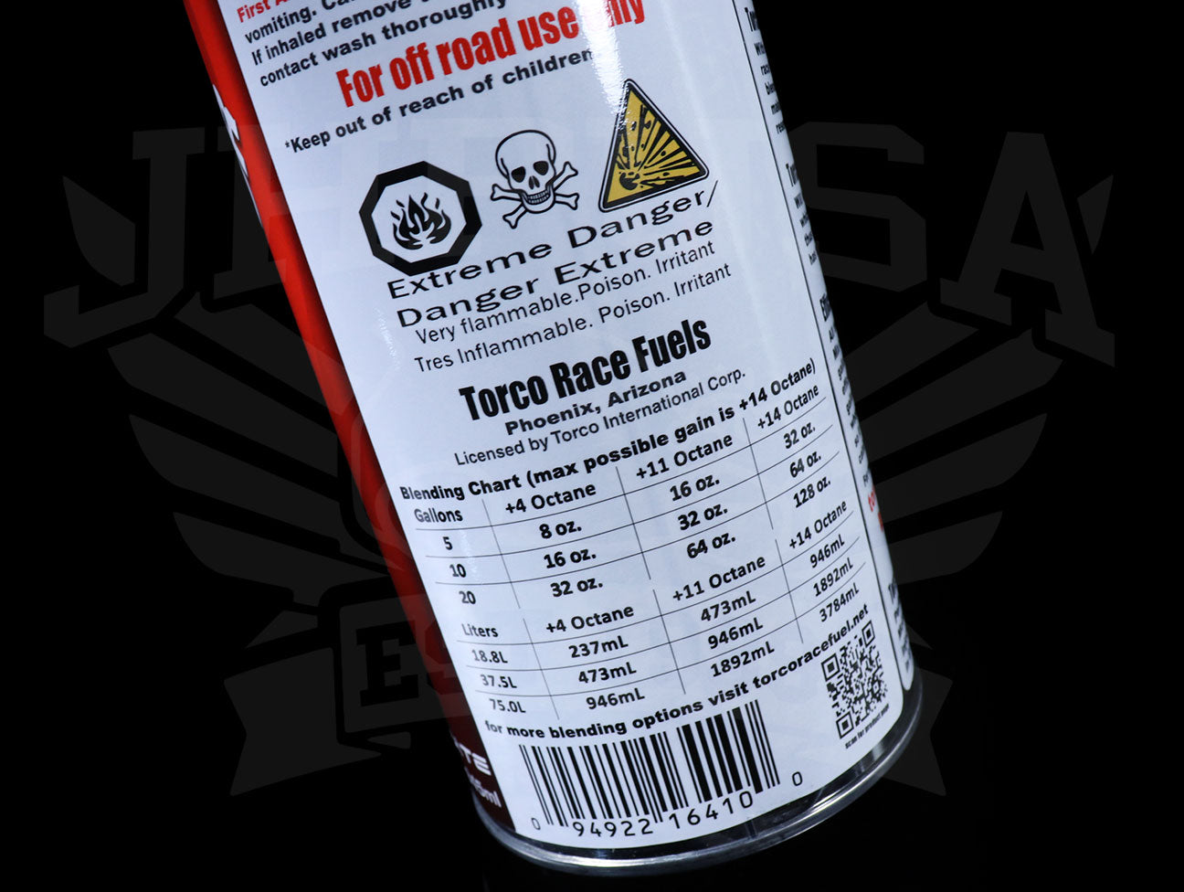 Torco High Octane Unleaded Fuel Accelerator (32oz) JHPUSA