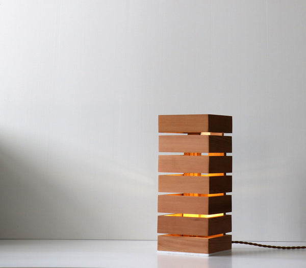 Emporis - Wooden LED Lamp - Made from Canadian Cedar