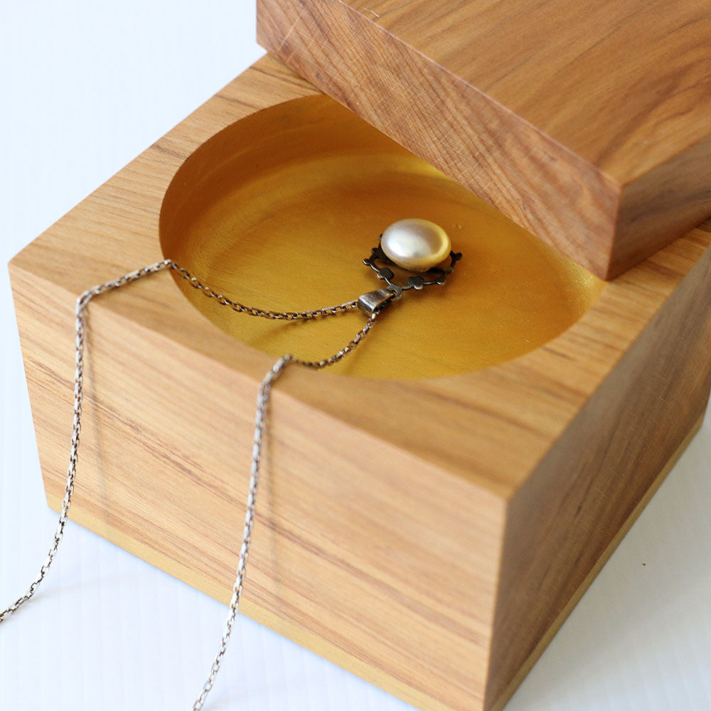 Recycled Wood Jewellery / Treasure Box - Takara Box