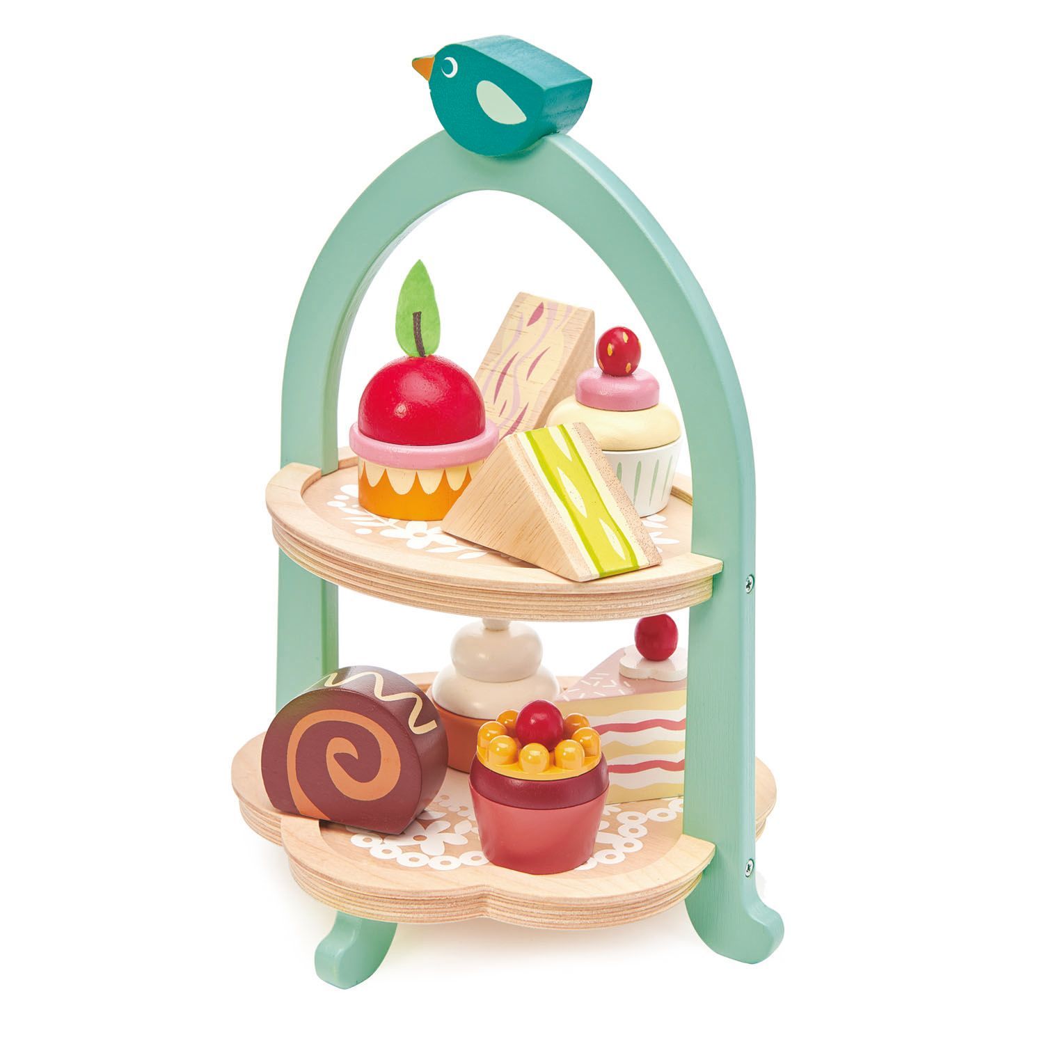 Tender Leaf Toys Birdie Afternoon Tea Stand One Hundred Toys