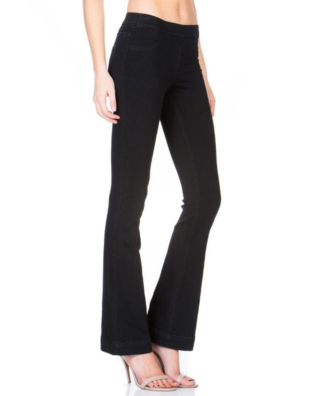 cello black flare jeans