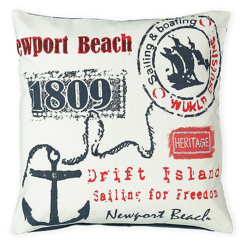 Newport Beach pillow