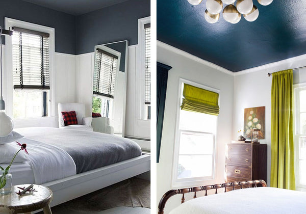 Painted Ceilings Small space bedrooms