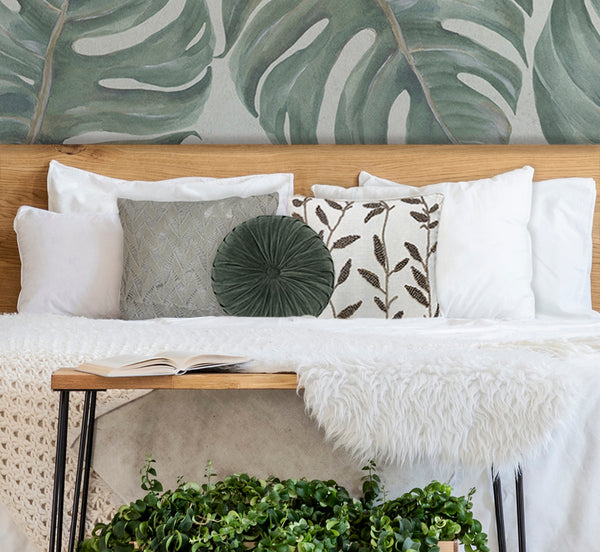 Layered Cushions in the bedroom