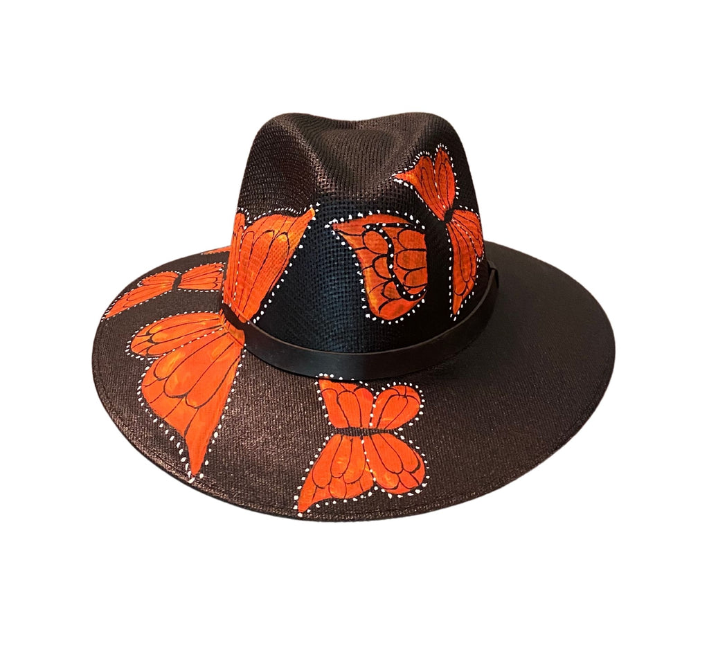 Hand Painted Hat, Painted Straw Hat, Straw Hat, Mexican Hat, Panama Ha –  BeachHatsTX