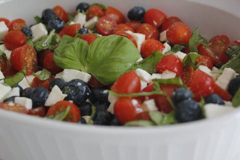 Blueberry Tomato Caprese