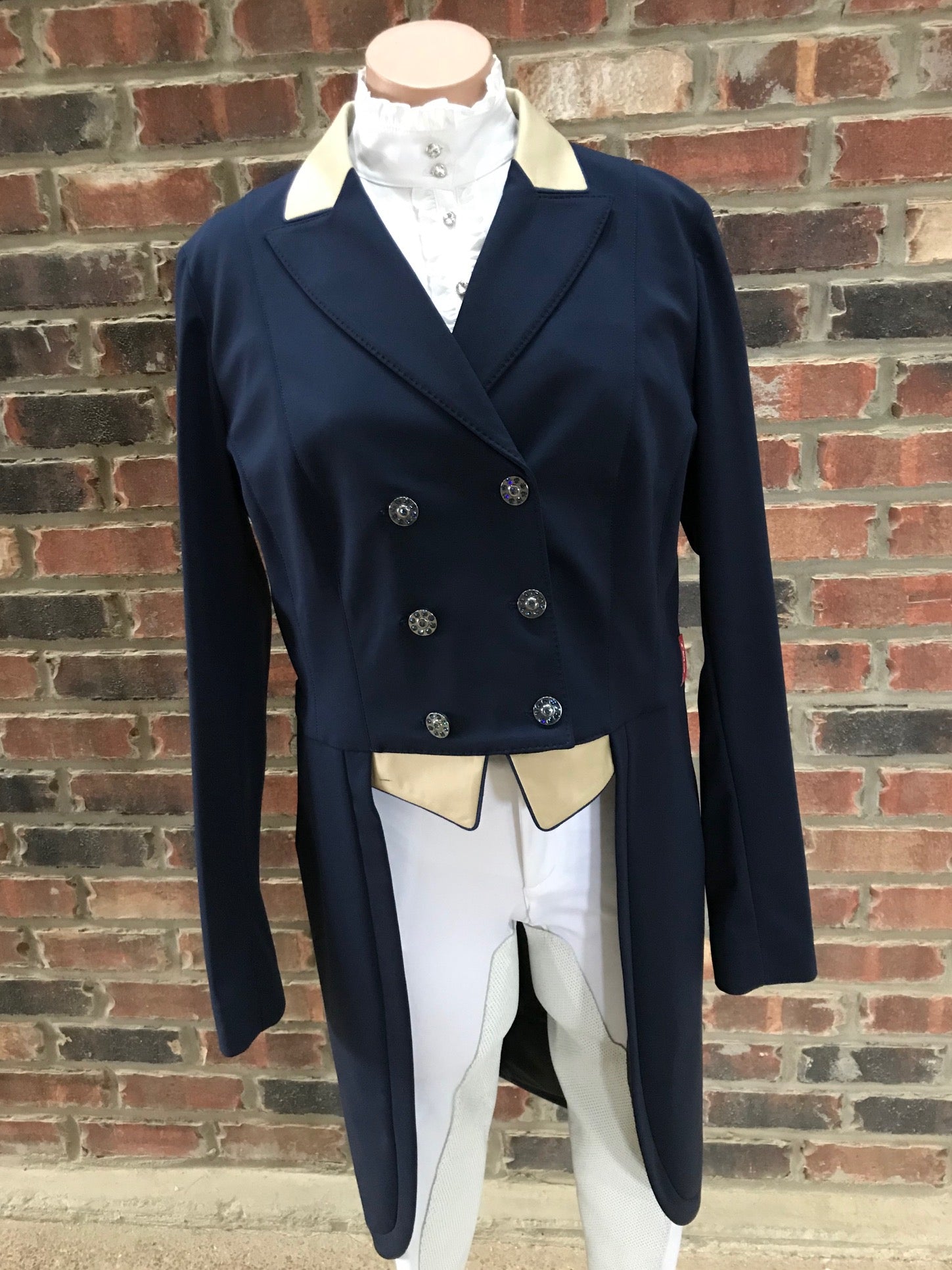 Animo Lageo Custom Tailcoat in Navy IT 42 – Top Hats and Under That