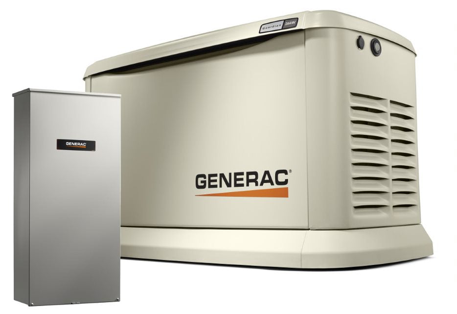Generac Guardian 7291 26kW Aluminum Automatic Home Standby Generator Ziller Electric