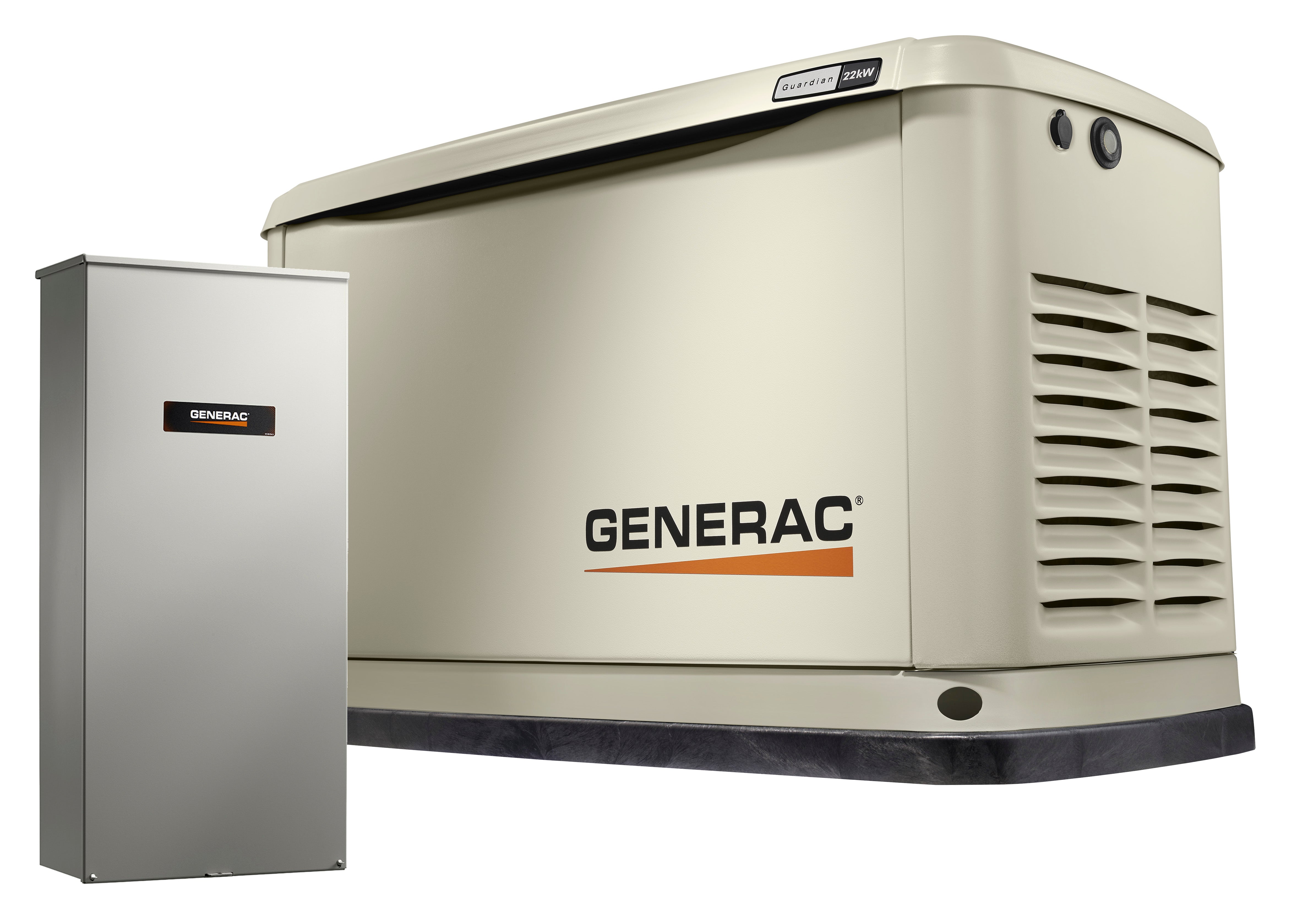 Generac Guardian 7043 22kW Aluminum Automatic Home Standby Generator with WiFi + 200A SE Rated Transfer Switch - ZillerElectric product image