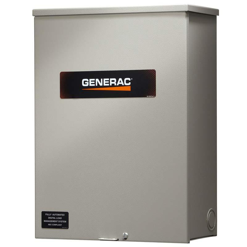 Generac RXSW100A3 100 Amp Service Rated Automatic Transfer Switch – Ziller Electric