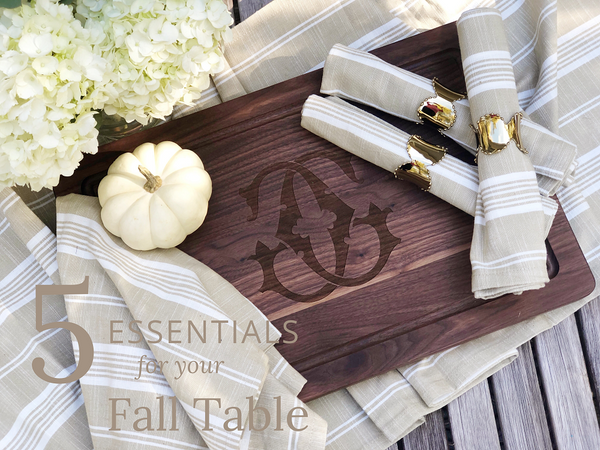 Entertaining Must-Haves for a Cozy, Inviting Fall Gathering