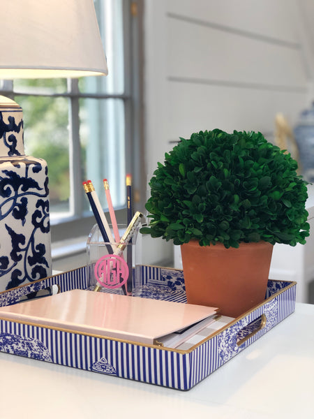 Organize Your Desk with a Tray