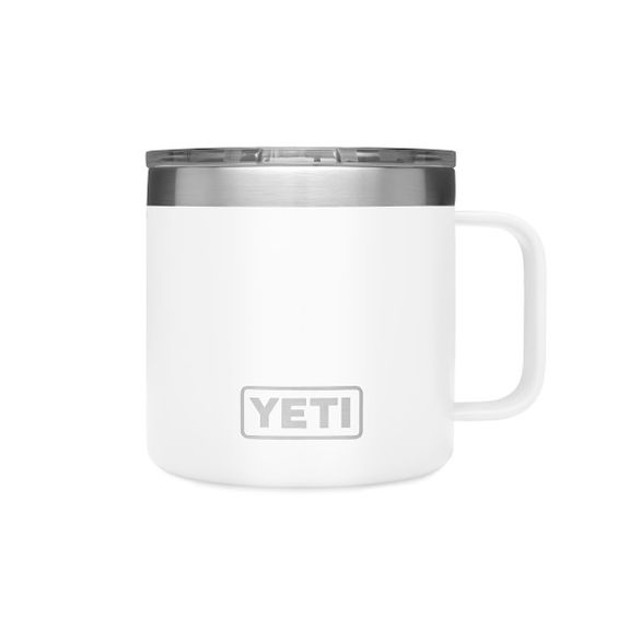 White Yeti Coffee Mug with Handle