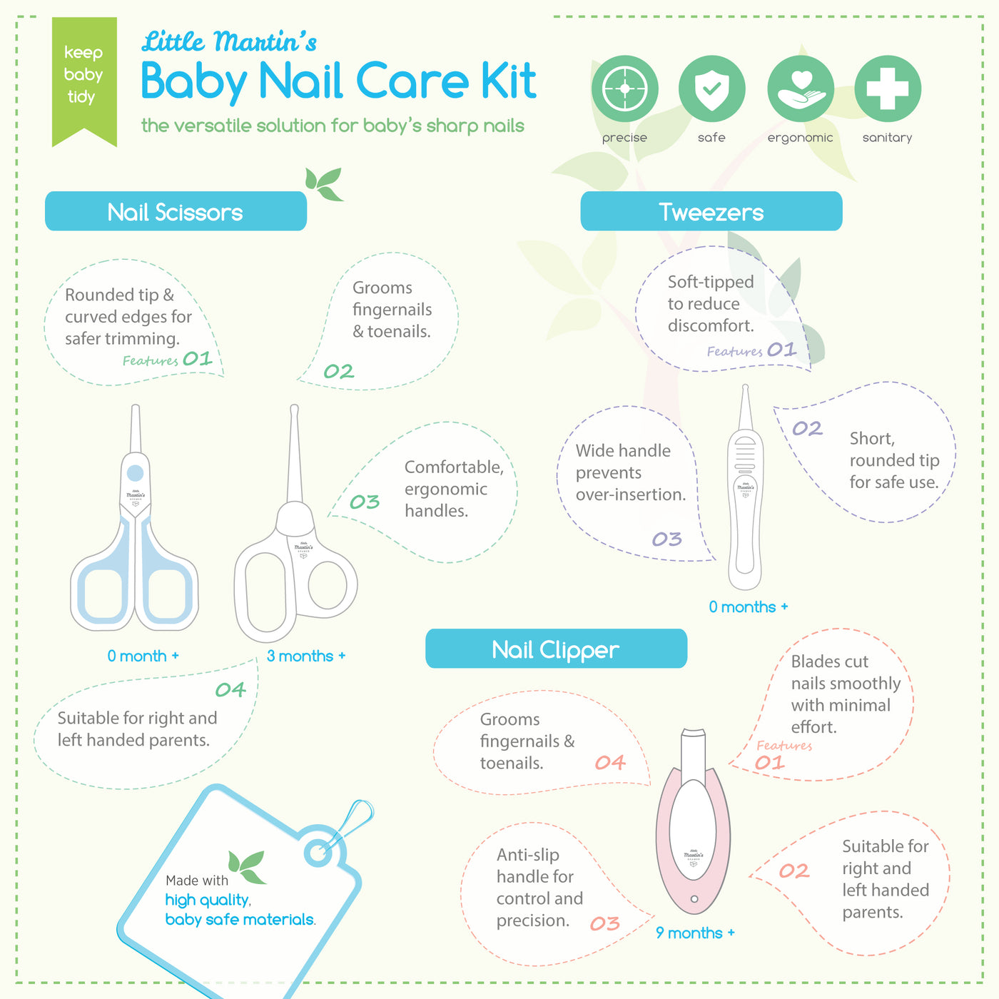 baby nail kit