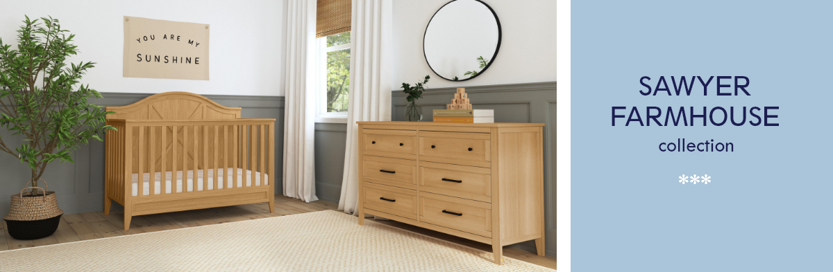 DaVinci Sawyer Farmhouse 6-Drawer Dresser – DaVinci Baby