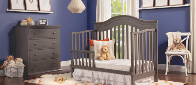 mini crib convert toddler bed