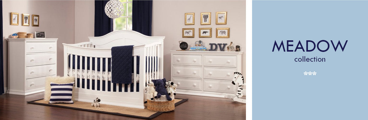 davinci meadow crib white