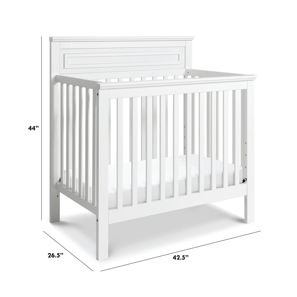 davinci mini crib dimensions