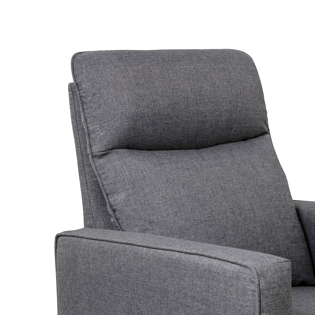 davinci gabby pillowback swivel glider