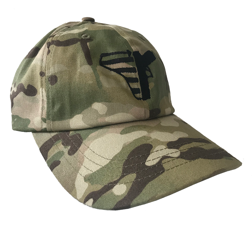 Wgw Logo Dad Hat Multicam Weapons Grade Waifus