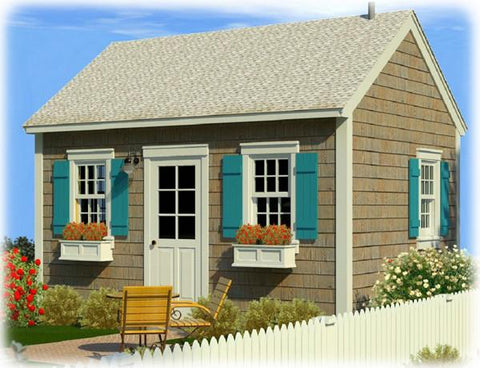 33 HQ Images Backyard House Kits / This Is Amazon S Prettiest Tiny House Cabin Kit Yet People Com
