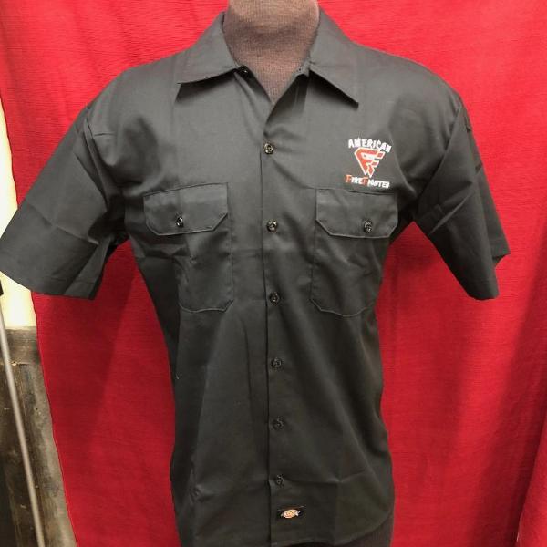 dickies slim work shirt