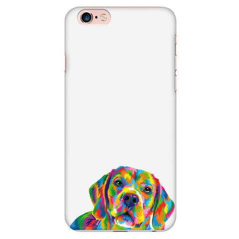 Colorful Beagle iPhone White 6/6S/Plus Case-KaboodleWorld