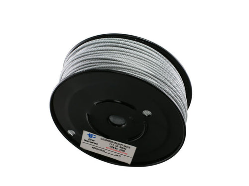 1/16" Galvanized Wire Rope CABLE  7 X 7