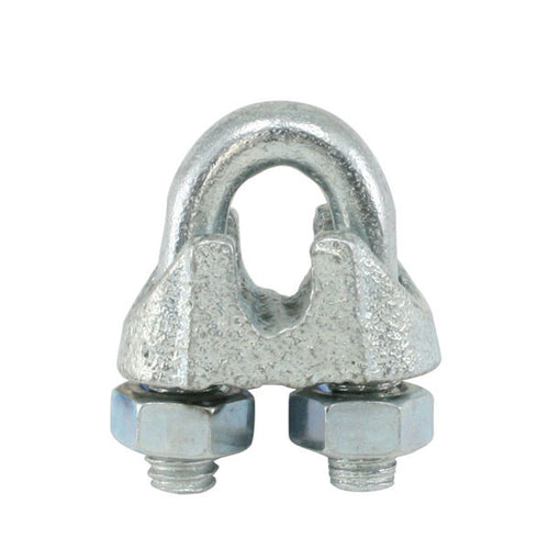 1/16" Malleable Wire Rope Clips
