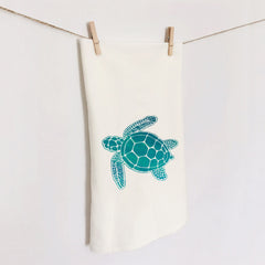 Sea Turtle Flour Sack Towel