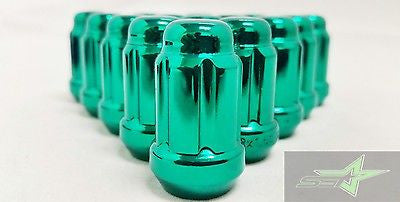 green lug nuts