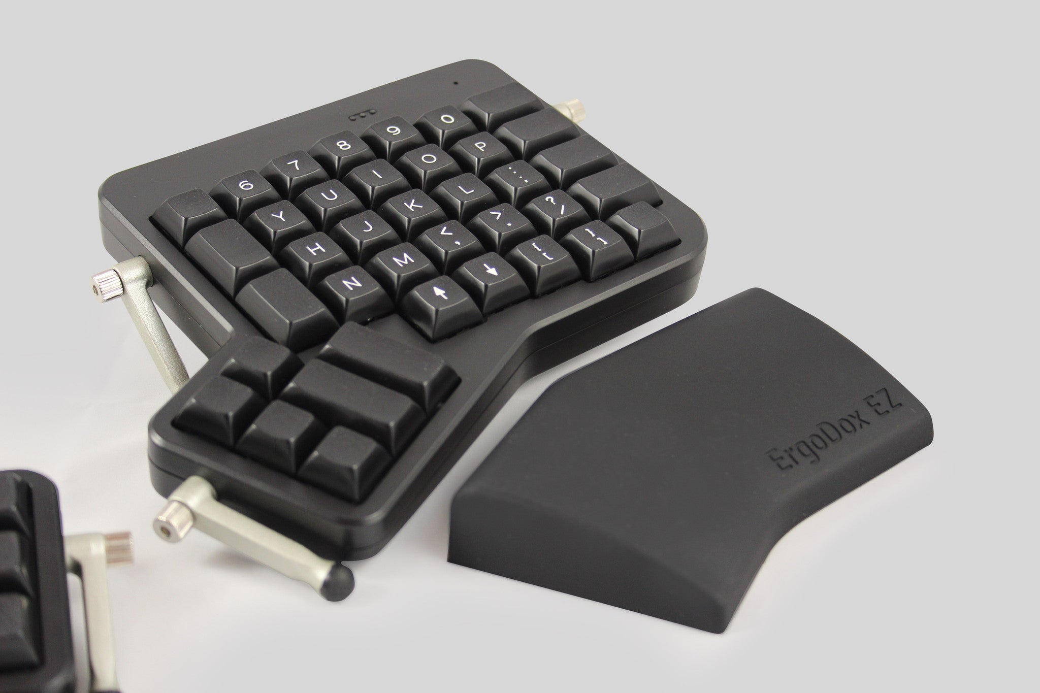 Ergodox EZ Glow 黒 + wrist resr www.icebattery.jp