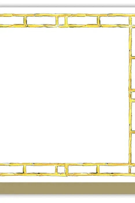 Cane Gold Picture Frame