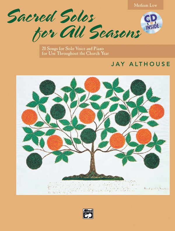 Jay Althouse : Sacred Solos for All Seasons (Medium Low) : Solo : Book : 00-21174