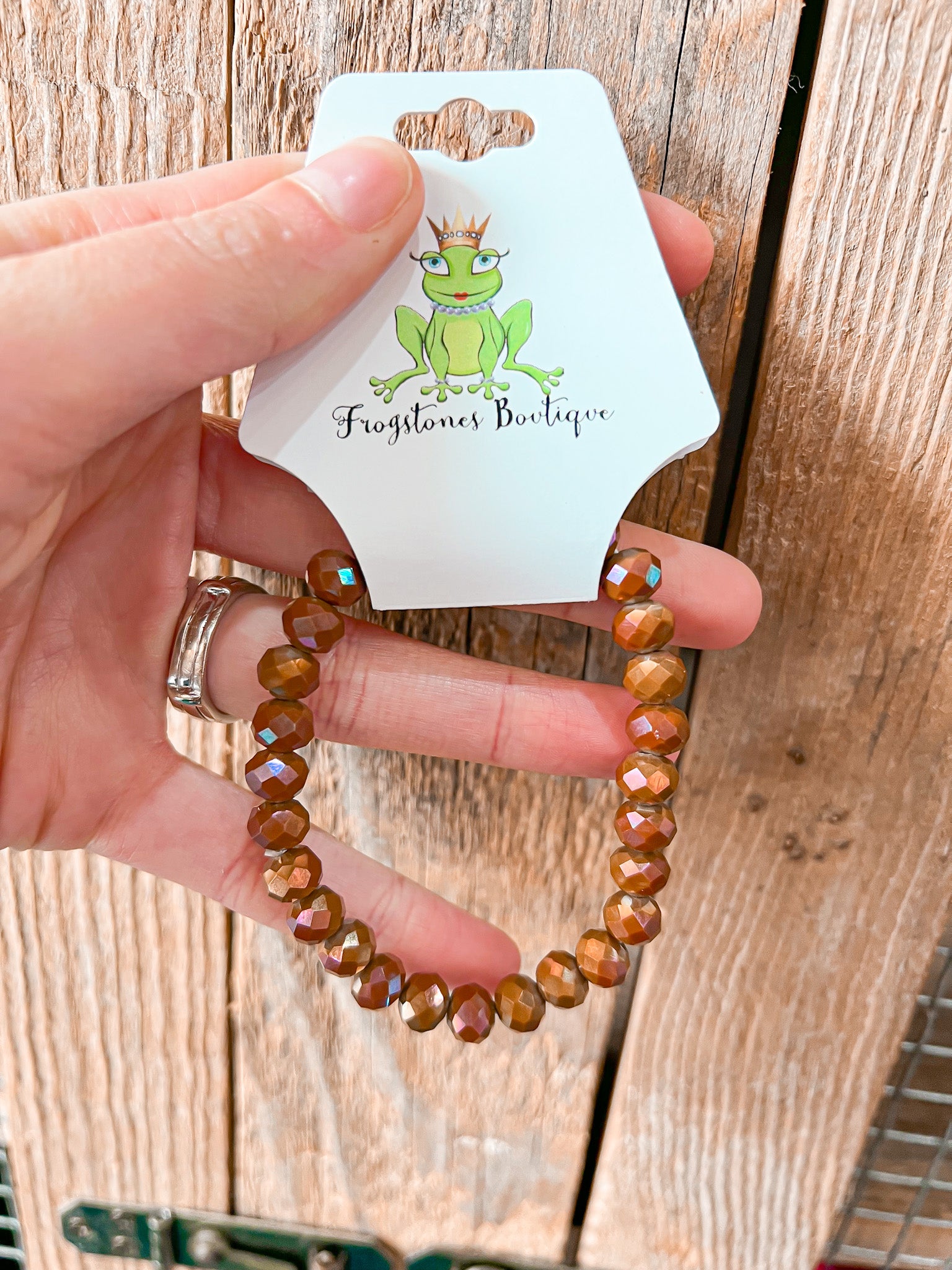 ESSENTIAL STRETCH BRACELET-COPPER SHIFT