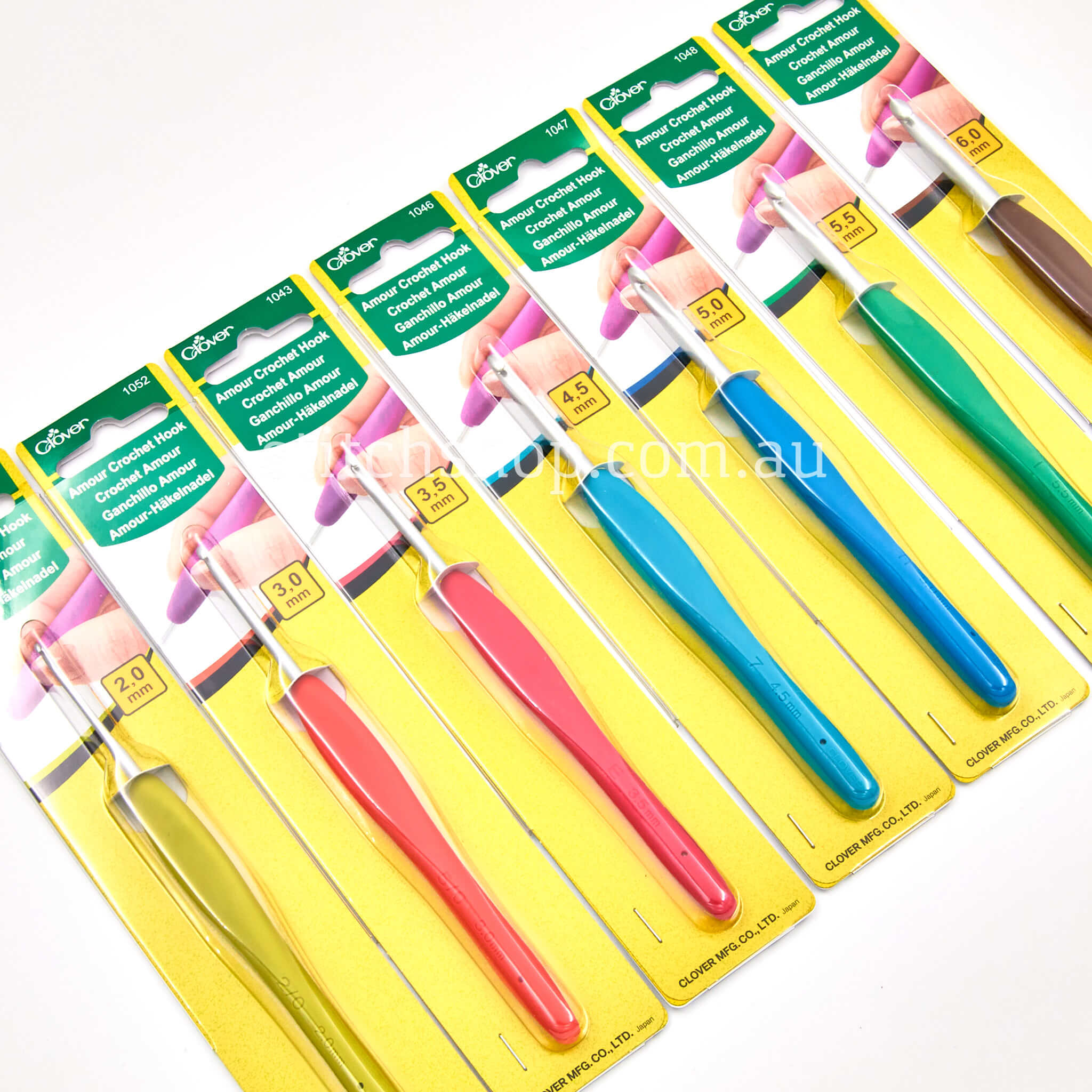 Clover Amour Crochet Hook Set - Stitch