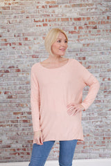 Pink Shelby Soft Knit Top