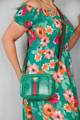 Darcey Bee Crossover Bag Emerald