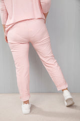 Curve Sequin Magic Pants Pink