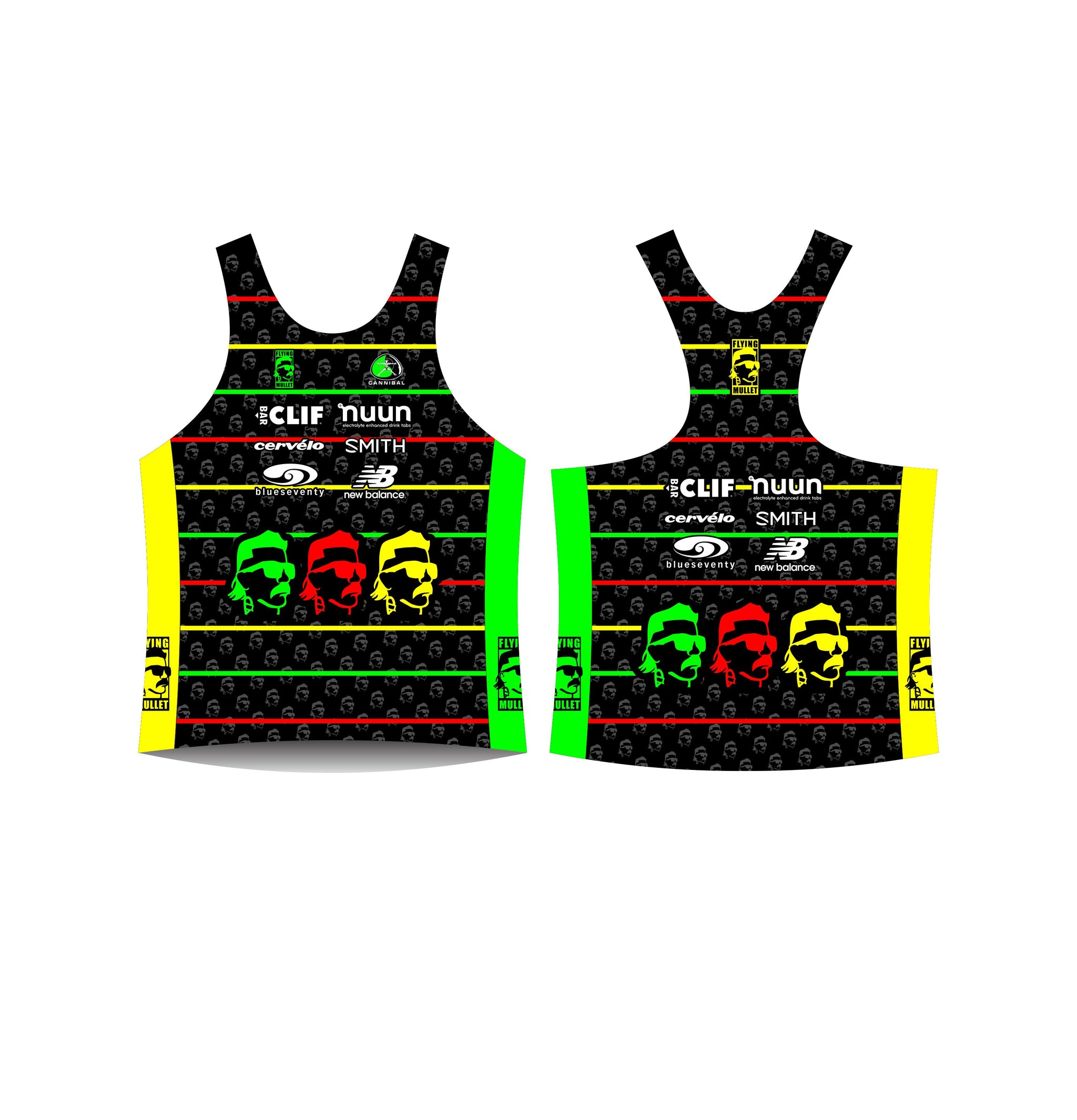 CUSTOM RUNNING SINGLET - Cannibal Online