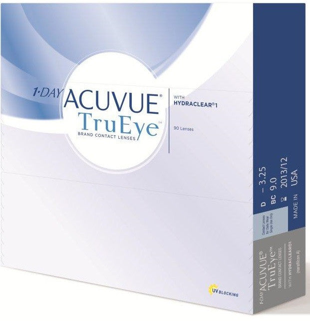 1 Day Acuvue Trueye 90 Pack Mainland Vision