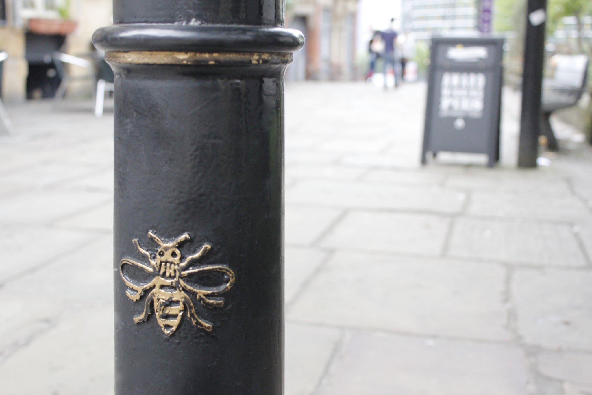 Manchester Bee Lamppost