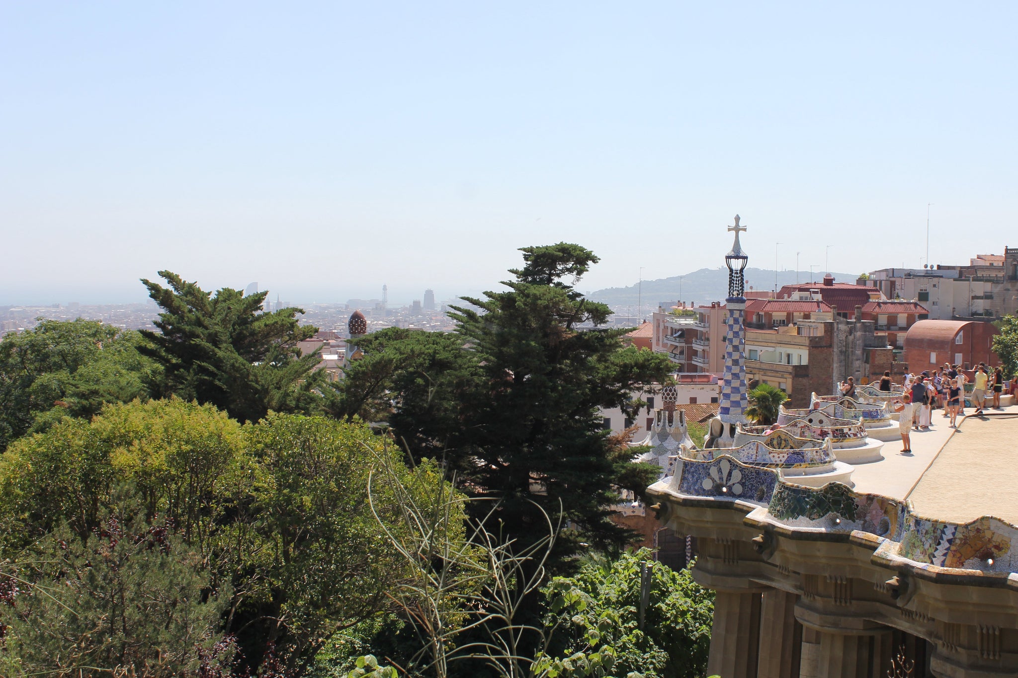 Park Guell, Barcelona, Antoni Gaudi