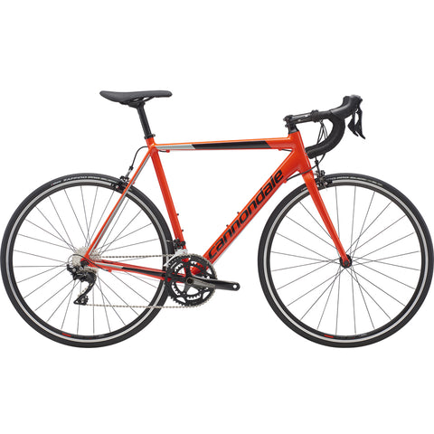 cannondale road bike red