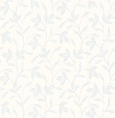 Brewster Light Blue Leaf Vine Wallpaper - FD62160 – Wallpaper for Less ...