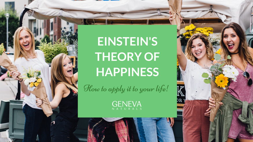 apply einsteins theory of happiness