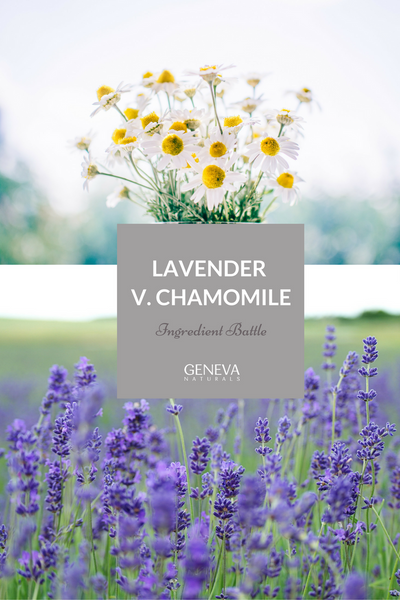 lavender and chamomile for skin care